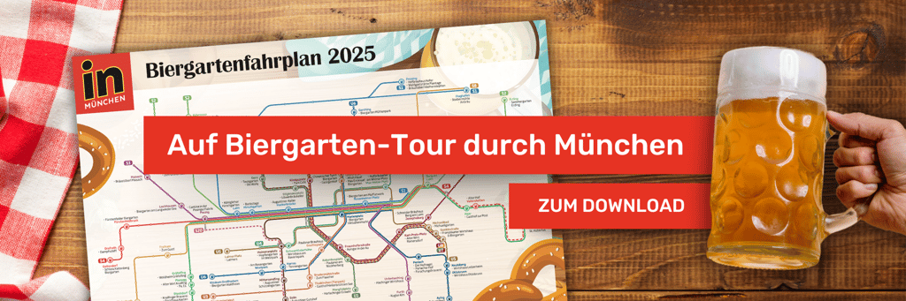 Biergartenfahrplan München 2025