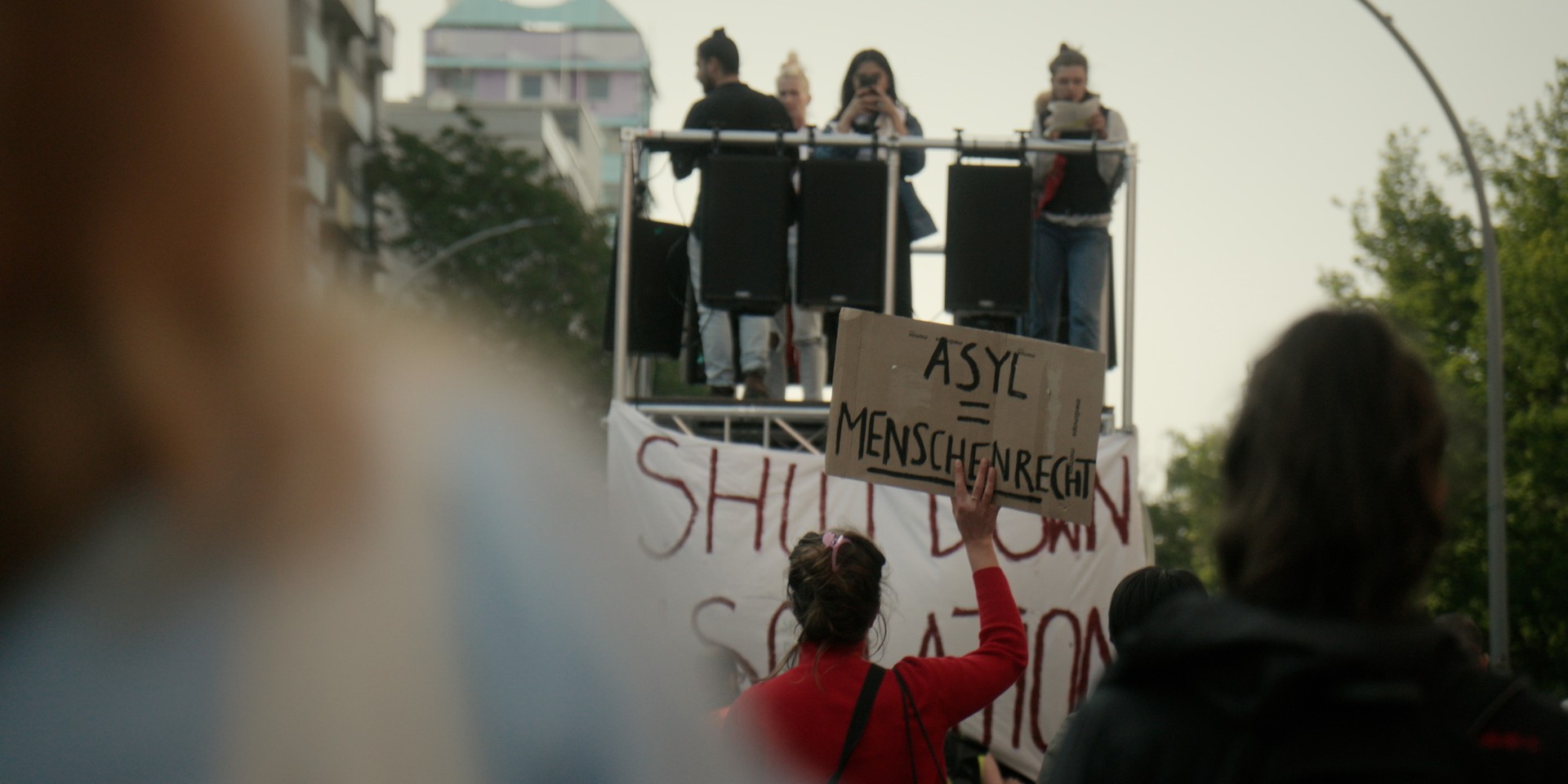 Bilder aus Kein Land für niemand - Abschottung eines Einwanderungslandes