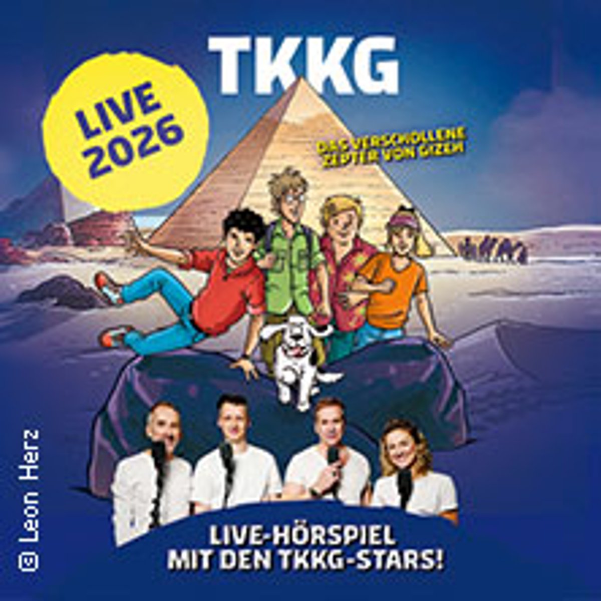TKKG – Das verschollene Zepter von Gizeh | Live-Hörspiel (2026)