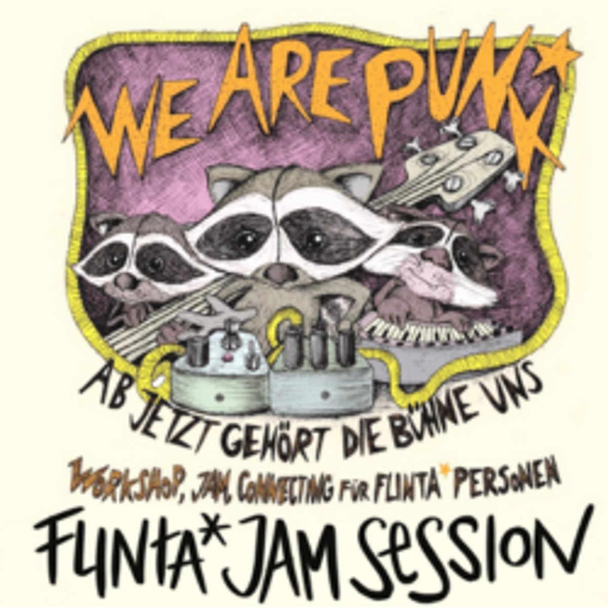 We are punk* – Flinta* Jam Session