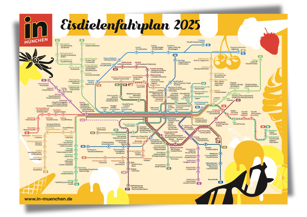 Eisdielenfahrplan München 2025 zum Download