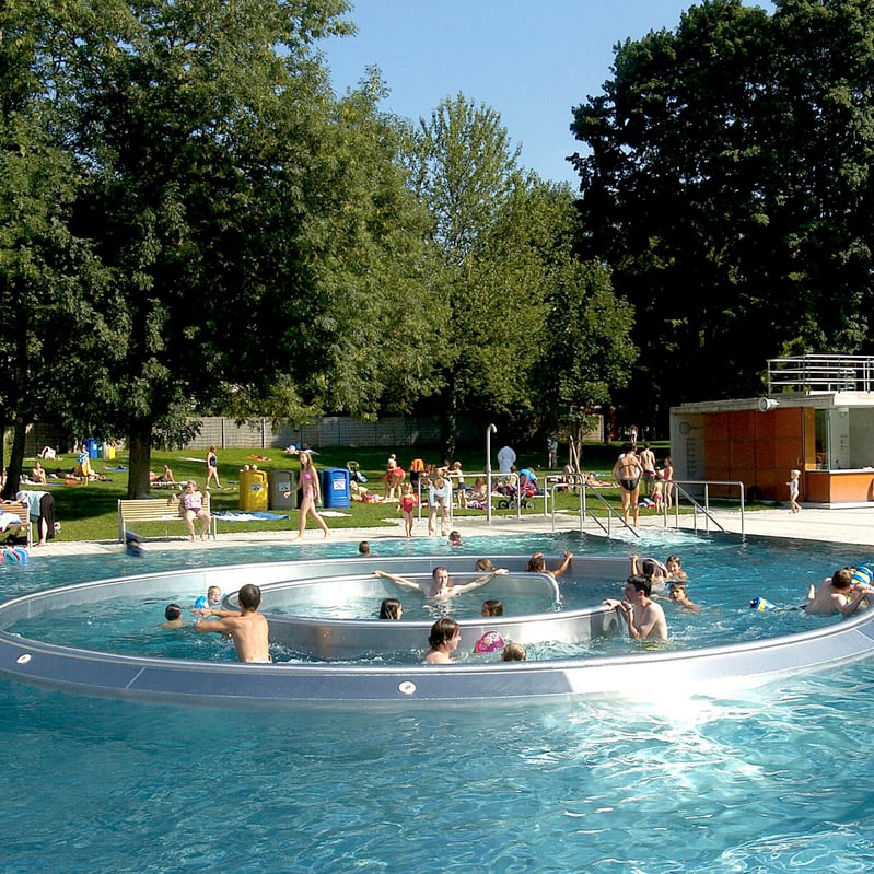 Freibad München / Freibäder München: Prinzregentenbad Freibad