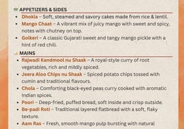 Indisches Thali – Gujarati Thali Essen Festival