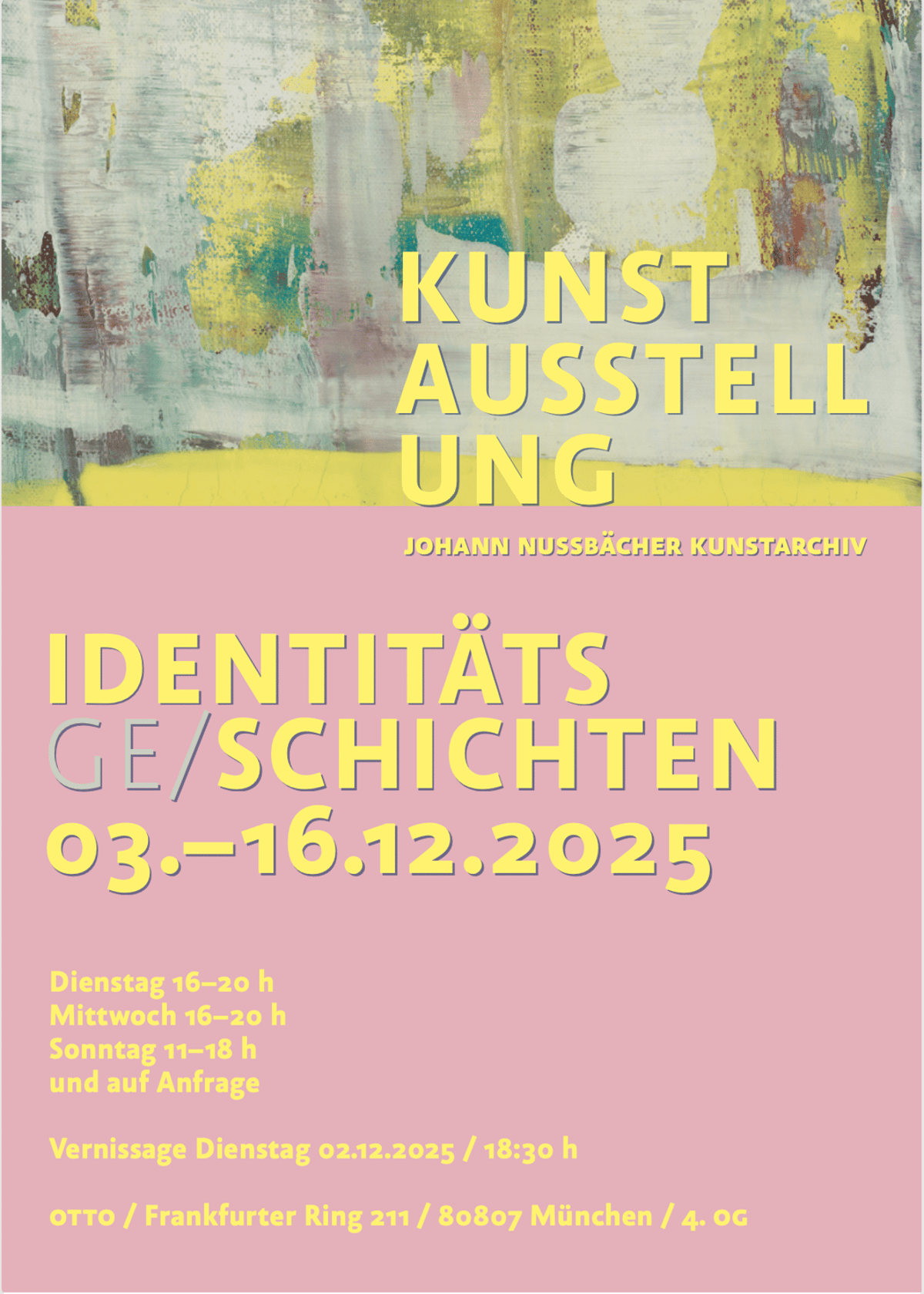 „Identitäts Ge/Schichten“ – Johann Nußbächer