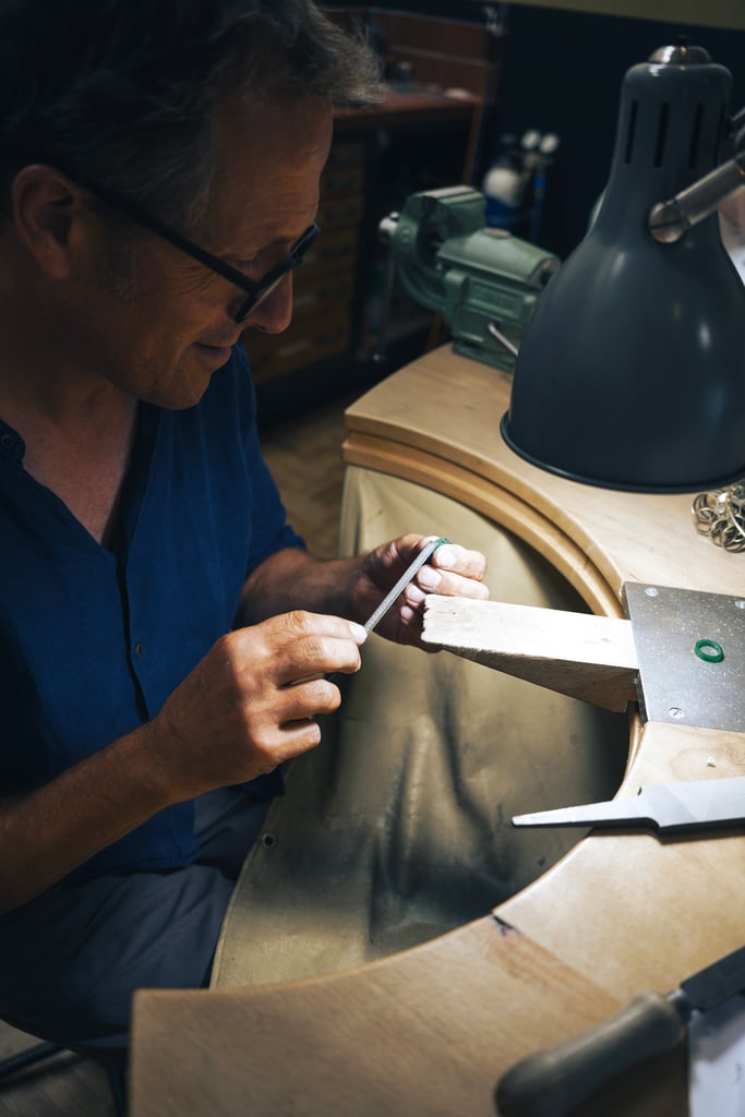 Trauringe schmieden bei Goldhannes in München Schwabing