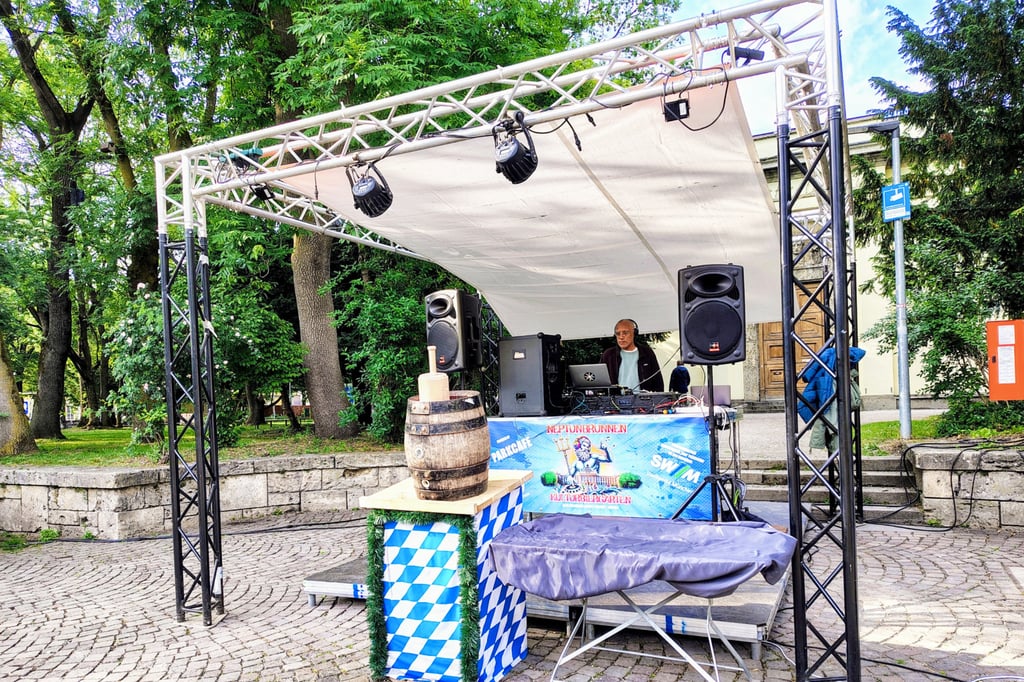 DJ-Area Kulturbiergarten Neptunbrunnen