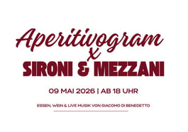 Aperitivogram x Sironi & Mezzani