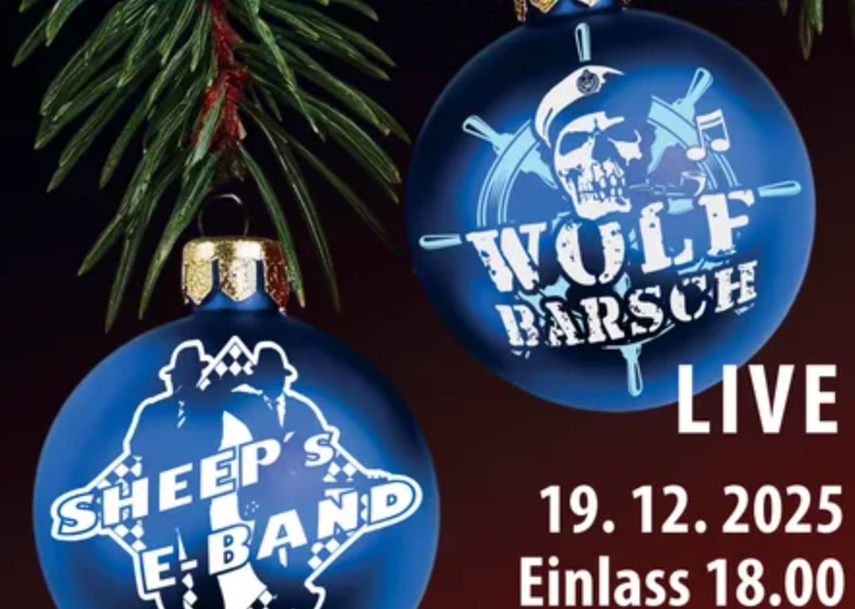 Sheeps E-Band und Wolf Barsch – Weihnachtskonzert