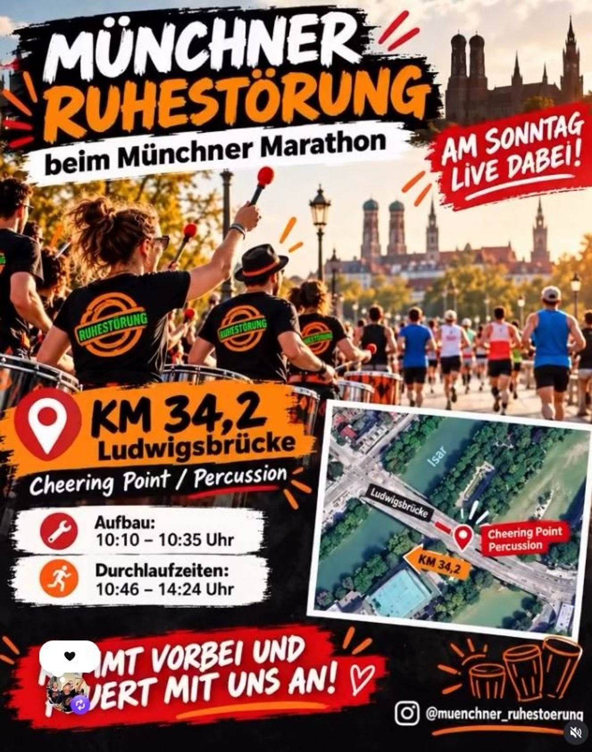Samba zum München Marathon 2026