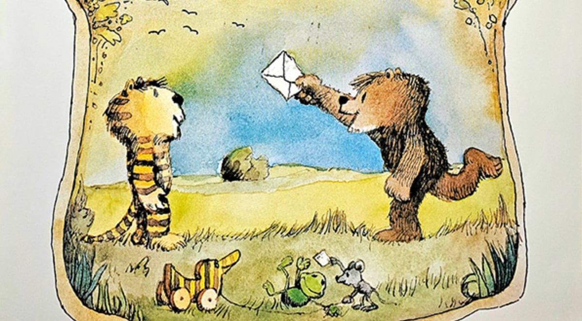 Post für den Tiger