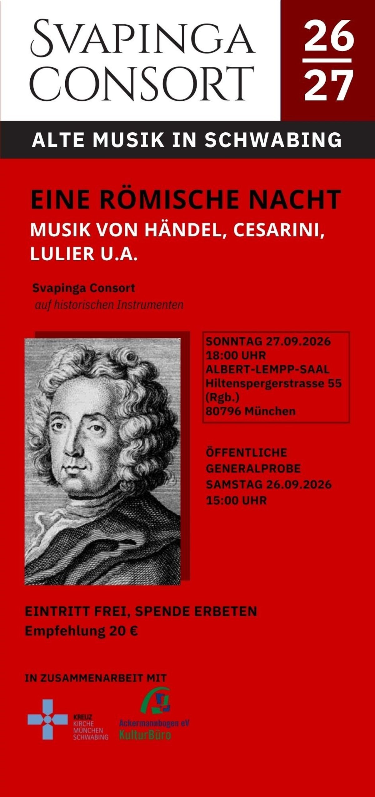 Svapinga Consort – Römische Nacht