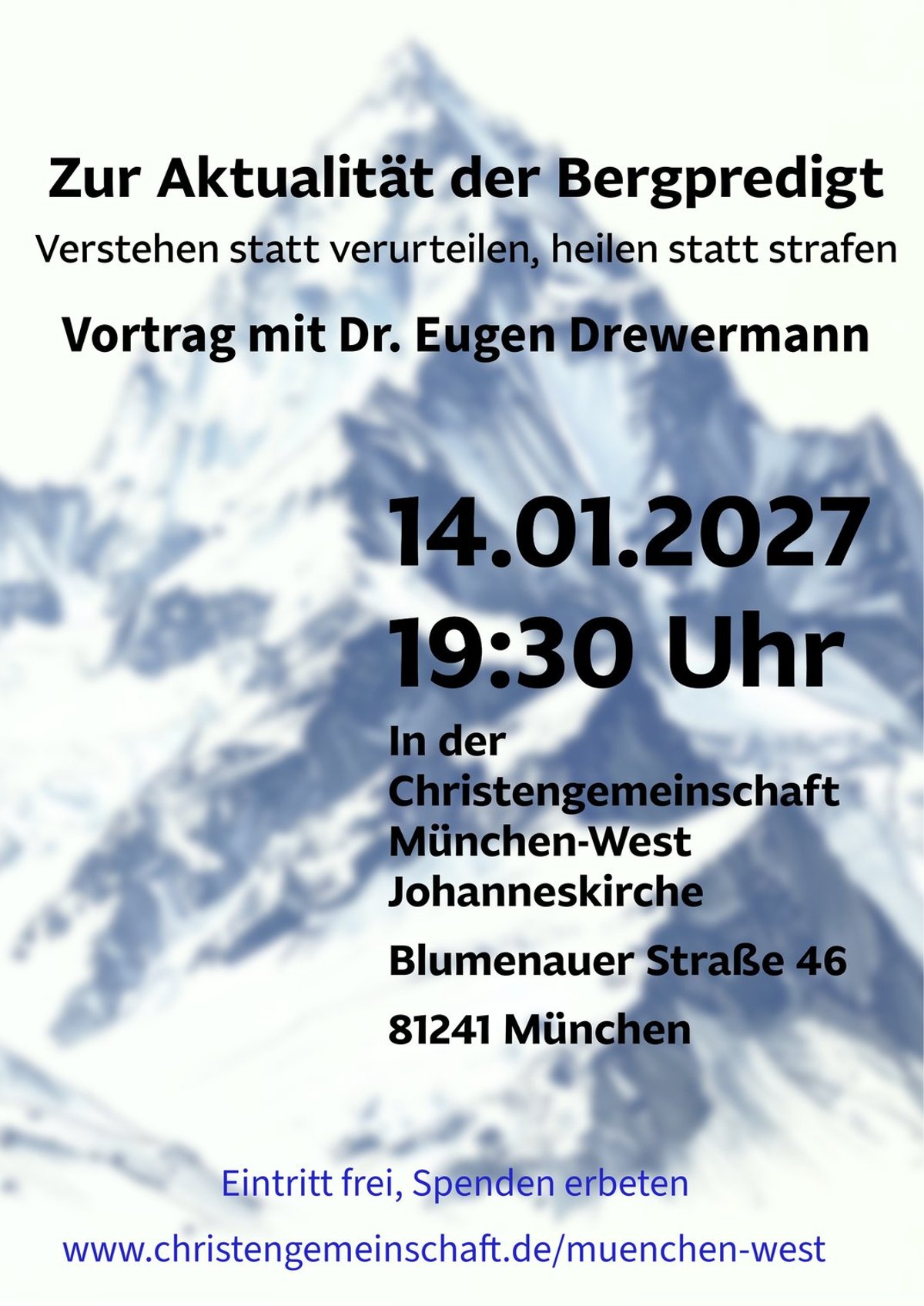 Zur Aktualität der Bergpredigt