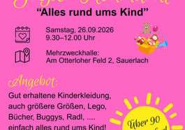 Flohmarkt „Alles rund ums Kind“ – Finde Dein Schnäppchen