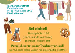 Flohmarkt und Trachtenverkauf im Walmdachhaus