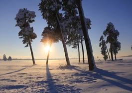 Im Winter Ruhe und Entspannung erleben