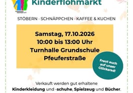 Herbstbasar und Kinderflohmarkt Sendling GS Pfeuferstraße