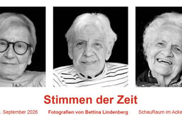 Stimmen der Zeit. Fotografien von Bettina Lindenberg