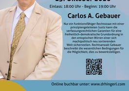 Carlos A. Gebauer „Perspektiven für den Rechtsstaat“