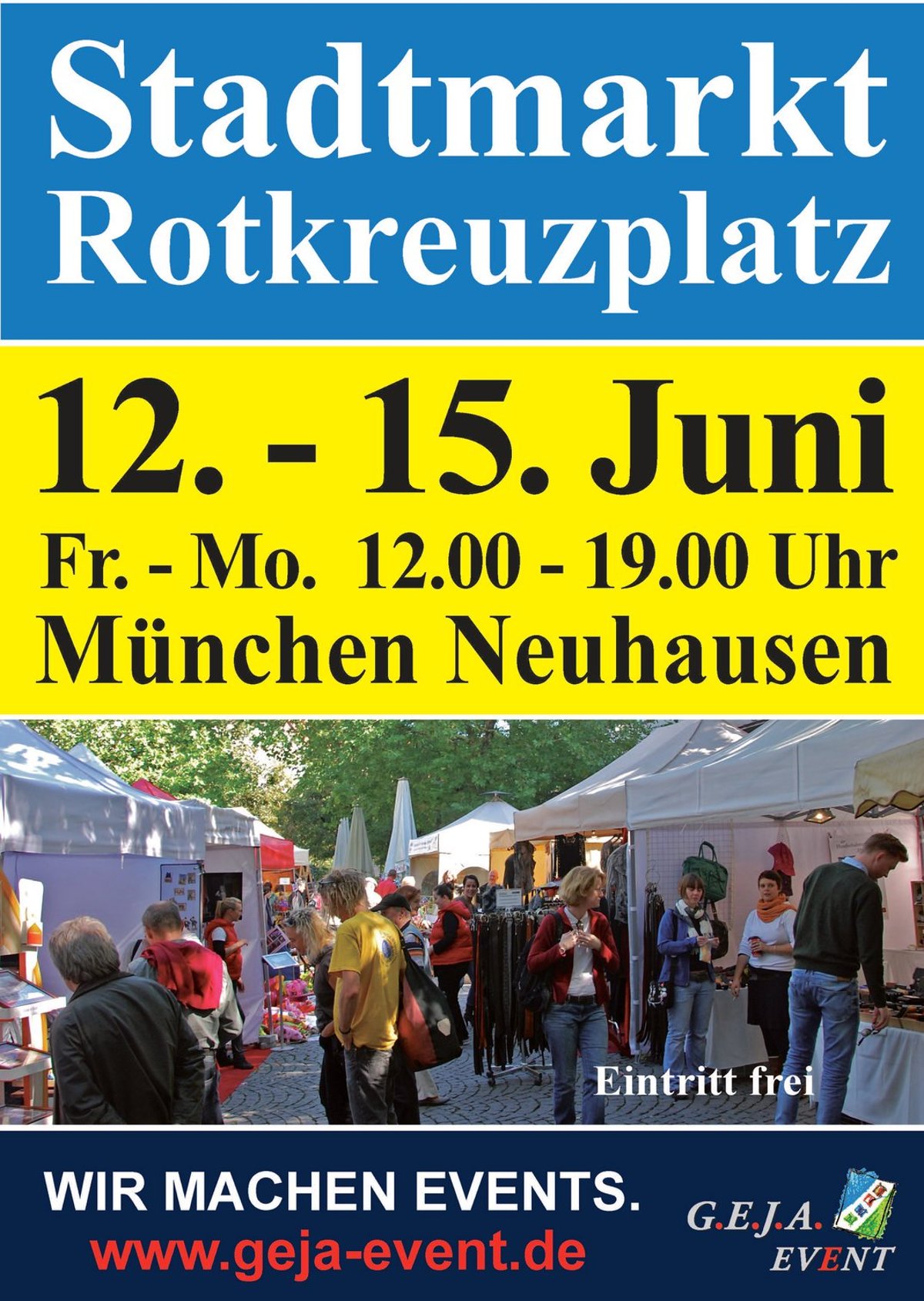 Stadtmarkt München-Rotkreuzplatz 2026: Kunst & Kulinarium im