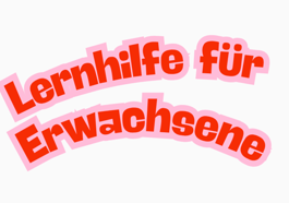 Freie Lernhilfe für Erwachsene