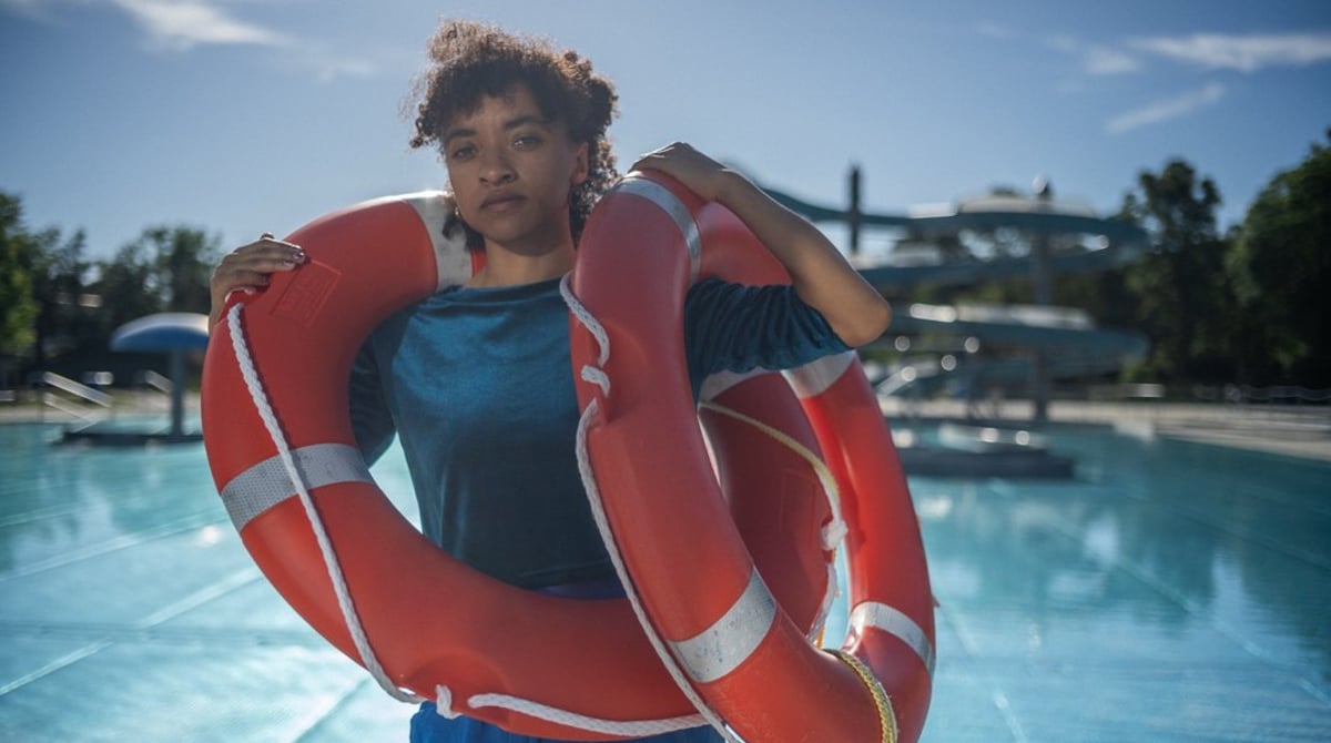 Christiane Huber: Pool People am 1.8. im Michaelibad