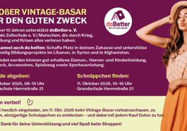 Großer Vintage-Basar für den guten Zweck