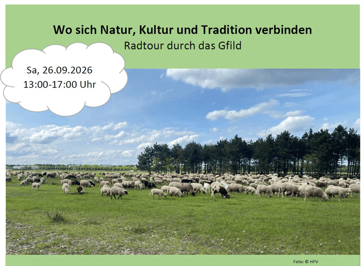 Radtour durch das Gfild