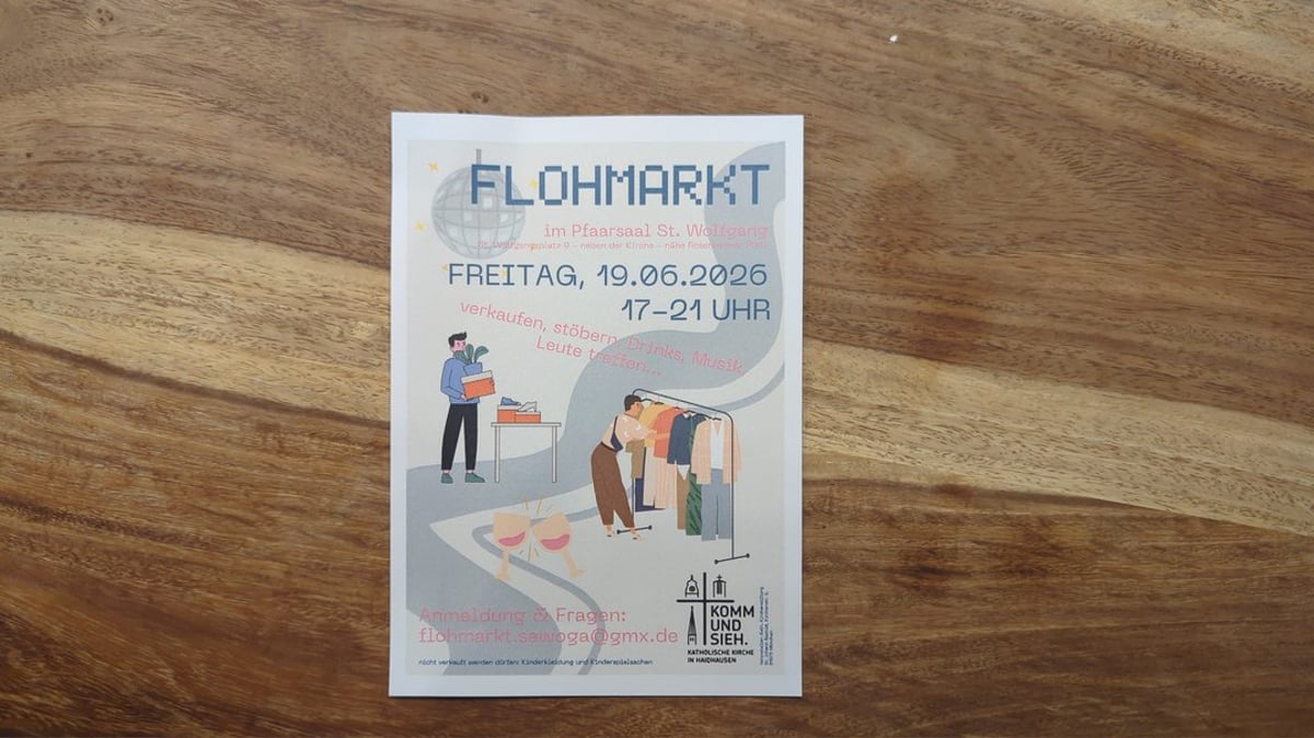 Flohmarkt im Pfarrsaal St. Wolfgang