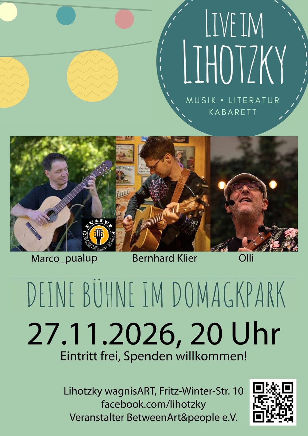 Live im Lihotzky – mit Berhard Klier