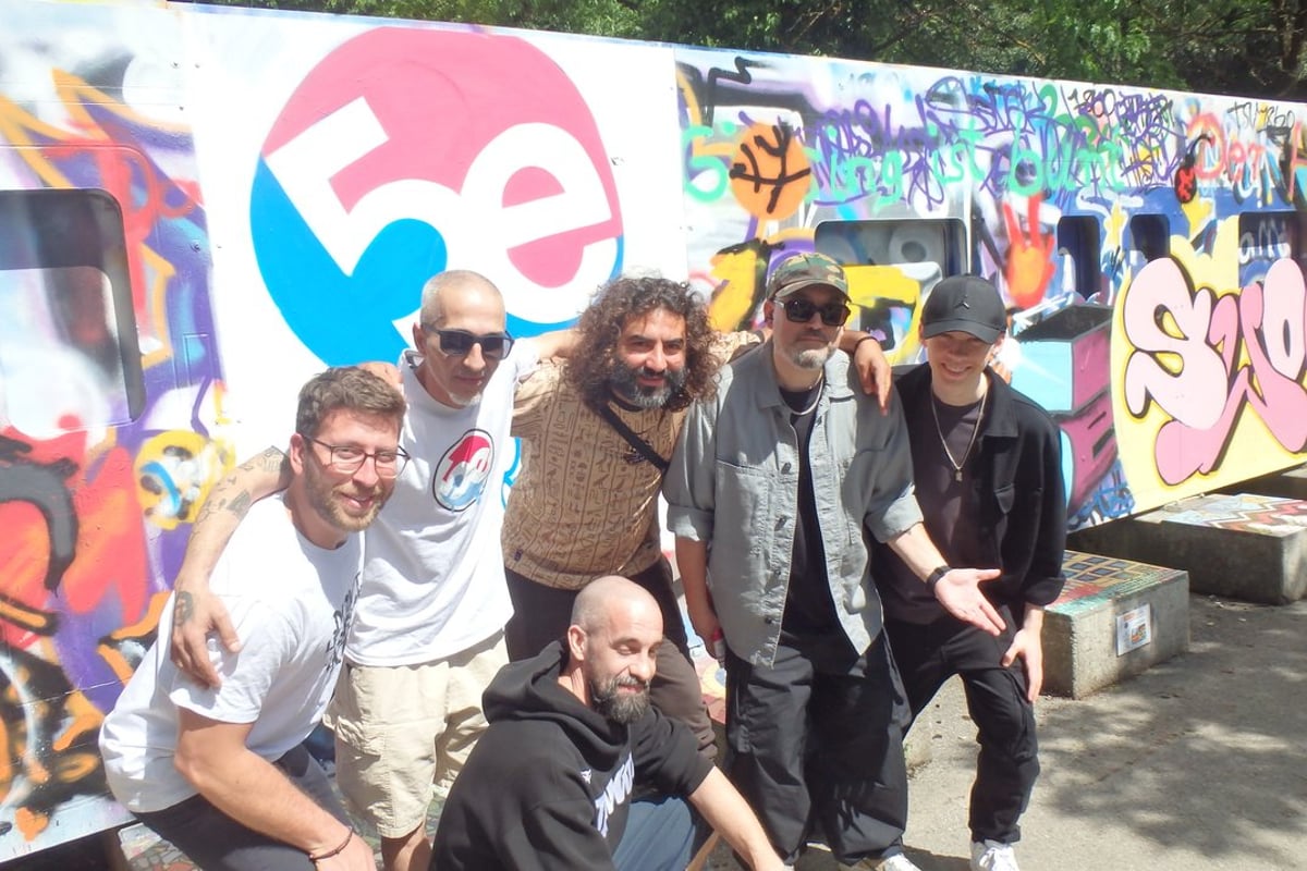 Rap & Graffiti-Workshop an der Kreativmeile am Halt 58