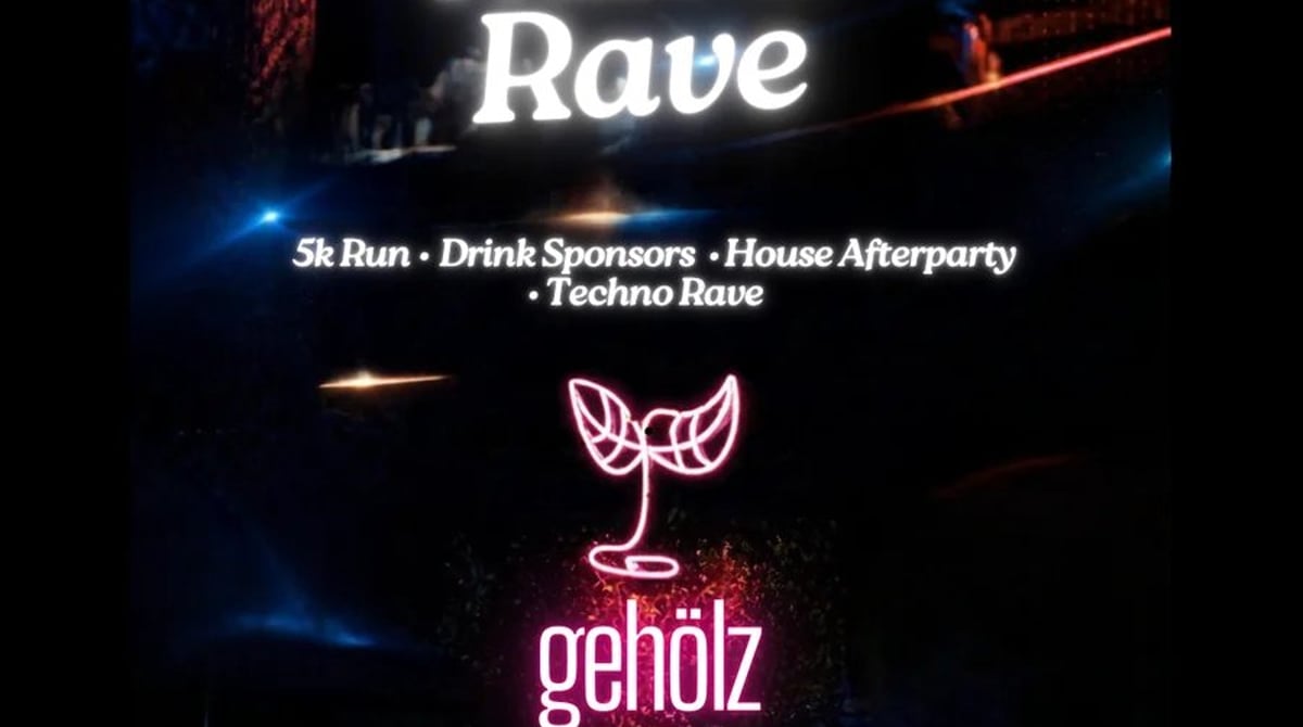 Run & Rave am 10.10. in der gehölz bar
