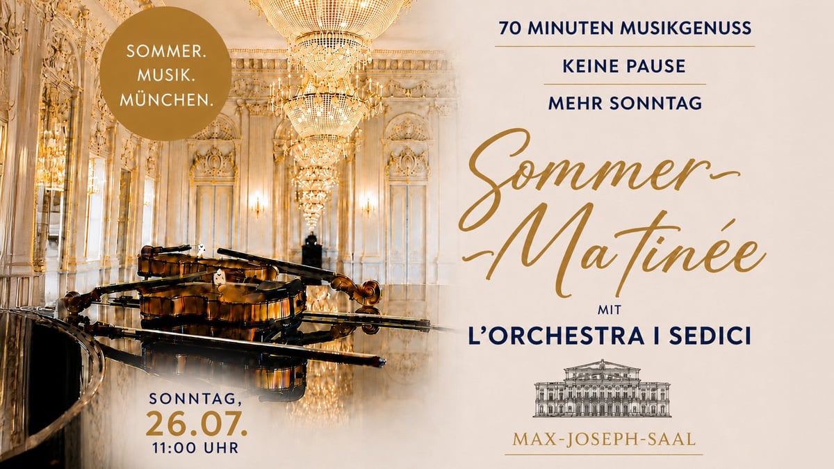 L’Orchestra I Sedici – Sommer-Matinée