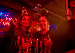 Halloween an der Isar in der Boazn München