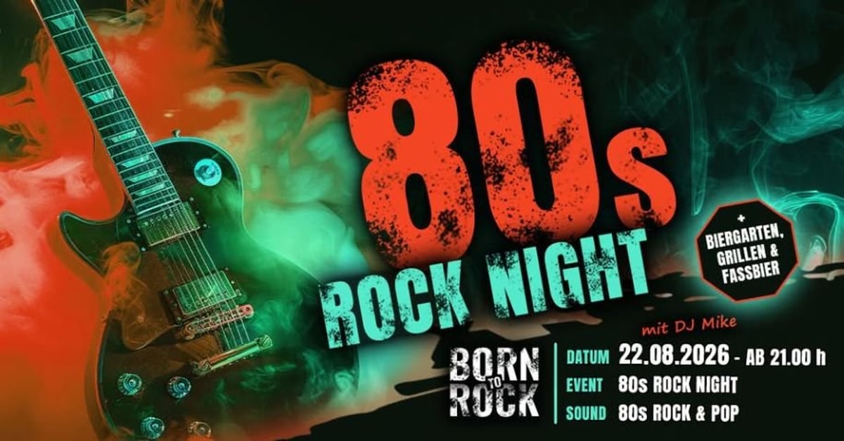 80s Rock Night