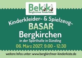 BeKiki – Kinderkleider- und Spielzeug-Basar