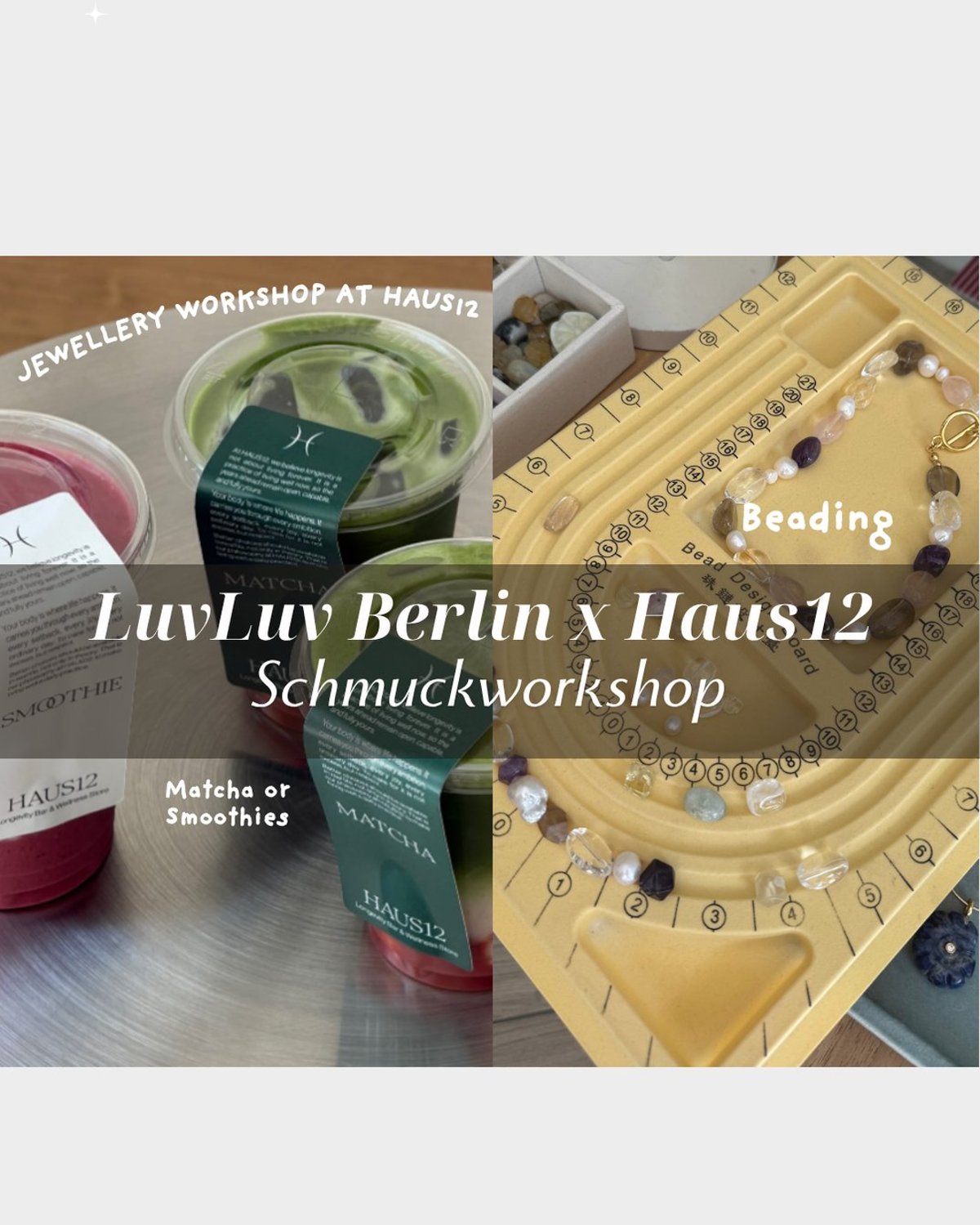LuvLuv Schmuckworkshop in München ✨