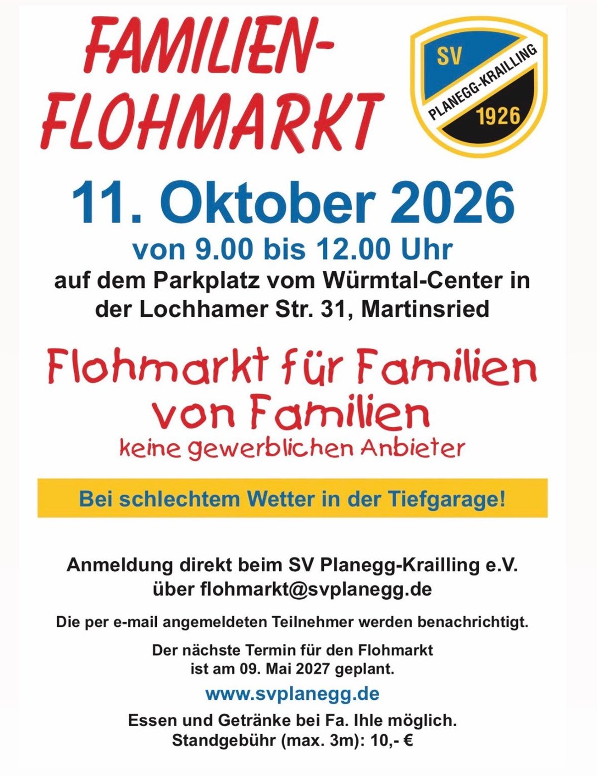 Familienflohmarkt
