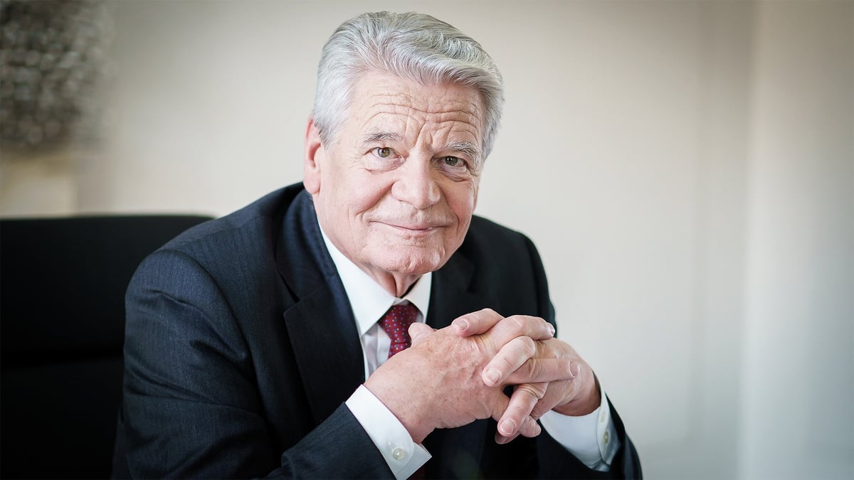 Erschütterungen – Ein Abend mit Joachim Gauck