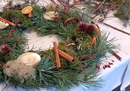 Adventskränze aus der Natur