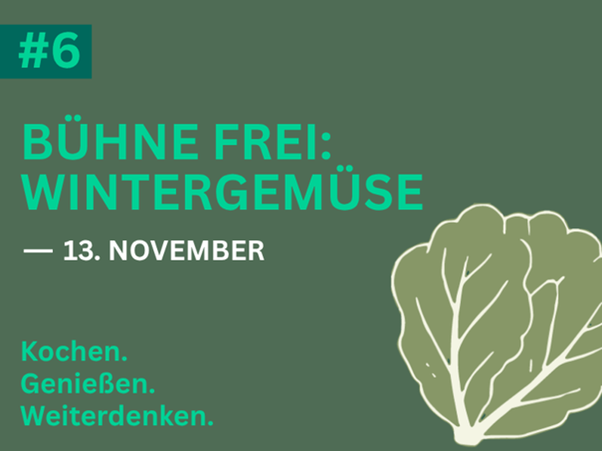 Küche der Zukunft – Kochworkshop 6: Wintergemüse