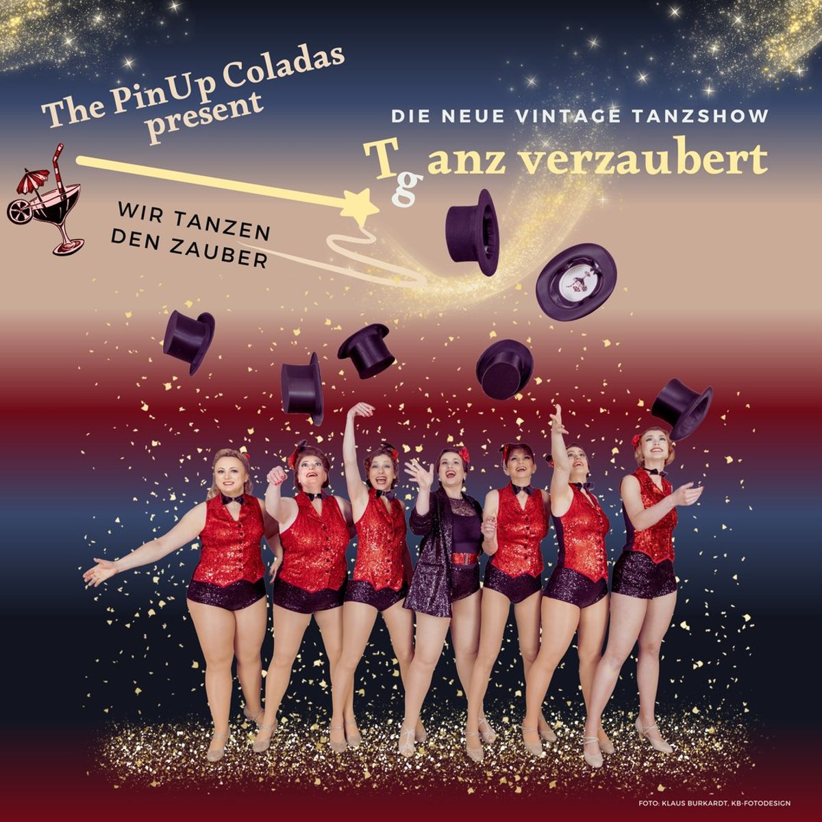 The PinUp Coladas präsentieren – T(g)anz verzaubert