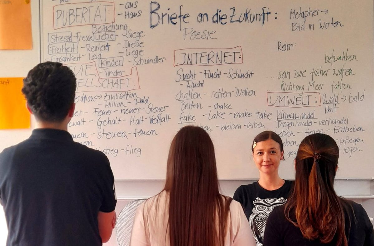Poesie-Briefe an die Zukunft