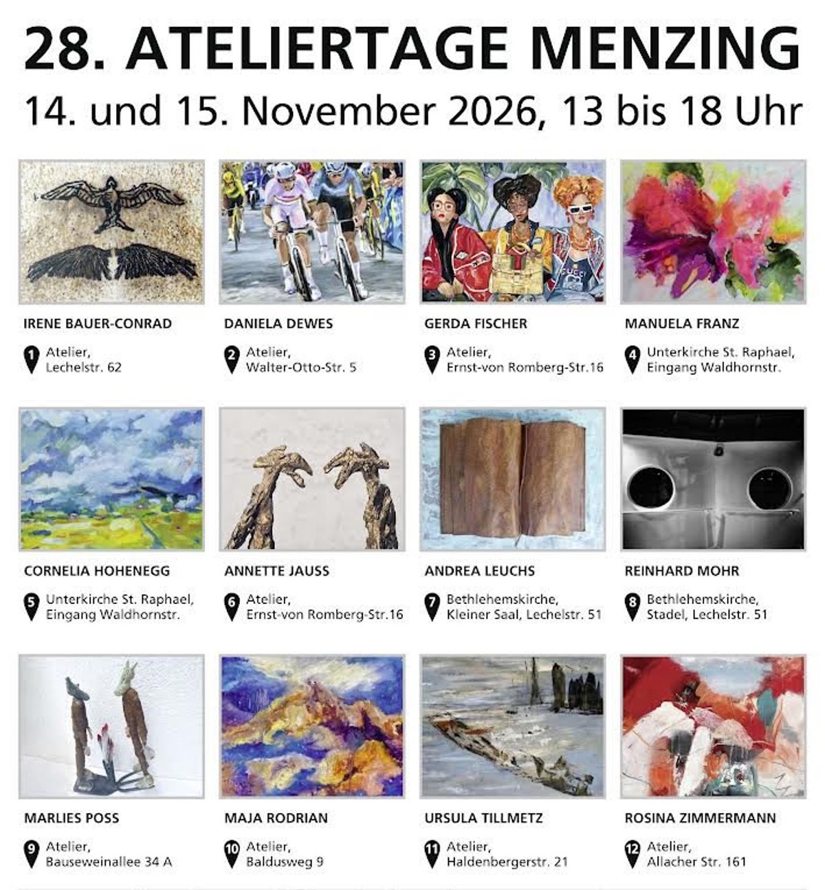 Menzinger Ateliertage