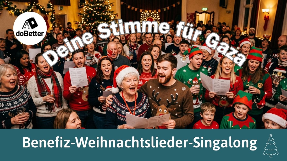 Deine Stimme für Gaza