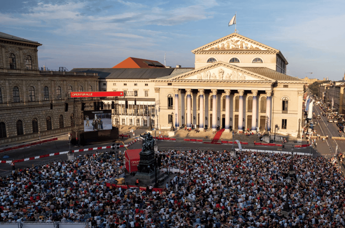 Oper für alle 2026: „Die Walküre“ live auf dem Max-Joseph-Platz