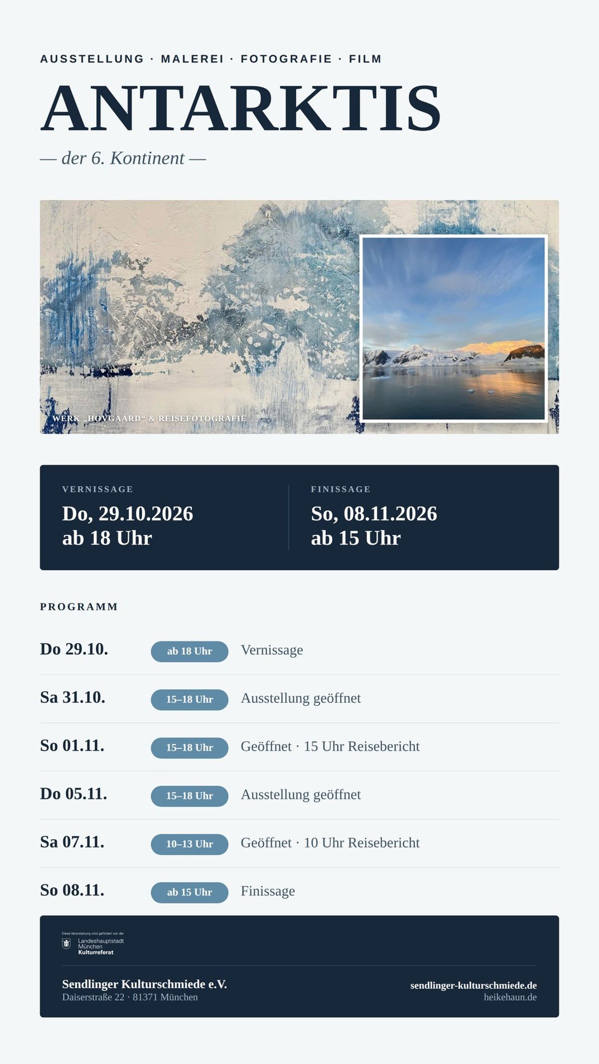 Heike Haun: Antarktis – der 6. Kontinent