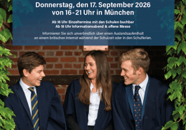 Schulmesse: Britische Internate & Summer Schools