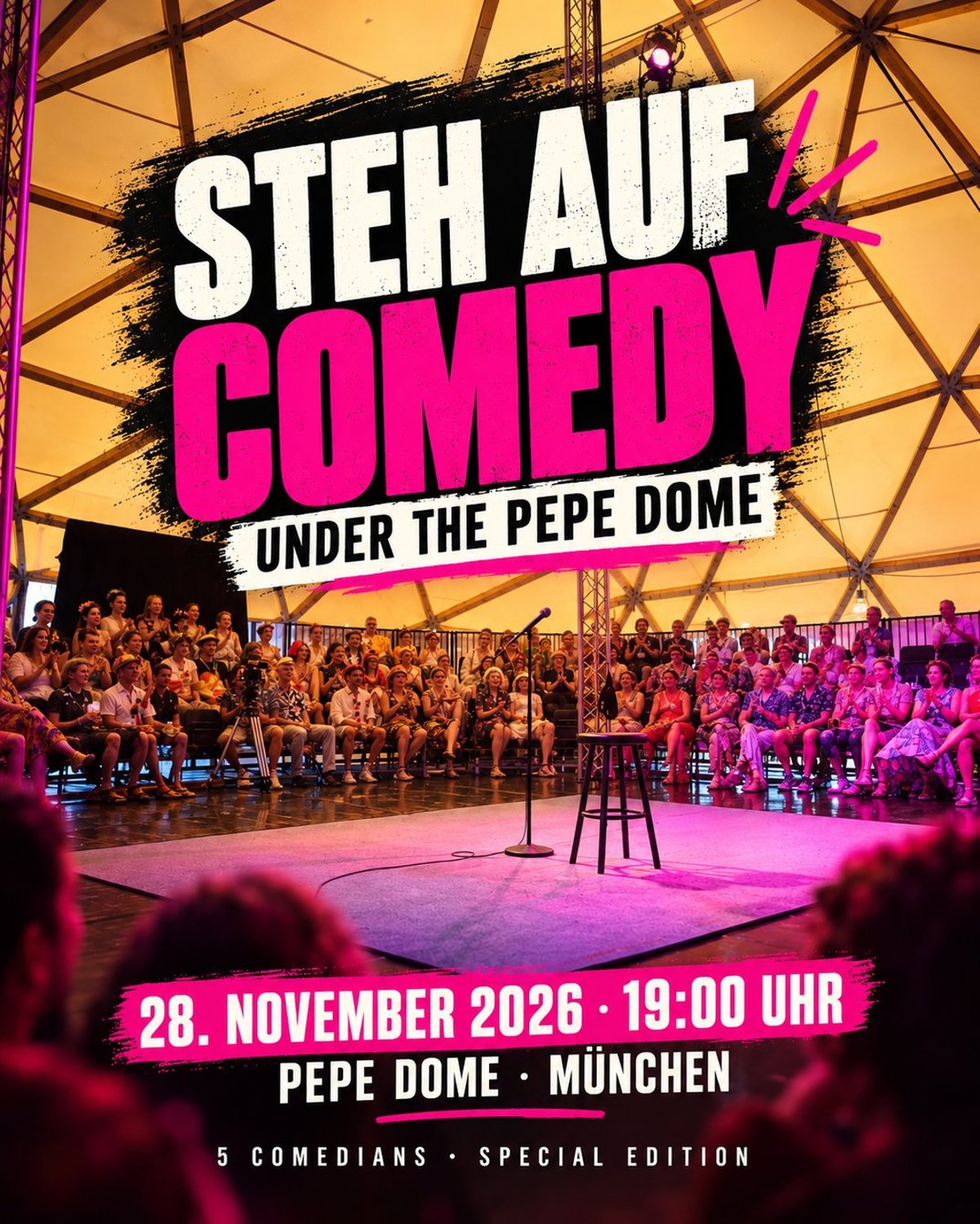 Steh auf Comedy – Under the Pepe Dome