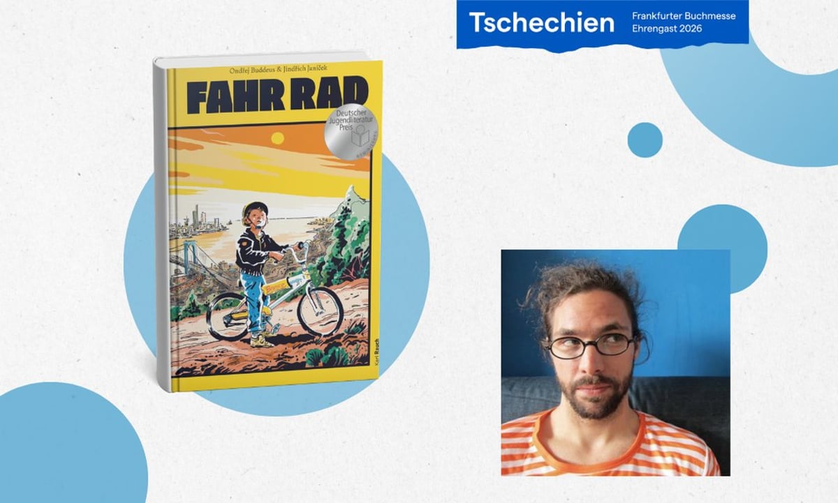 Lesung mit Ondřej Buddeus & Radlcheck