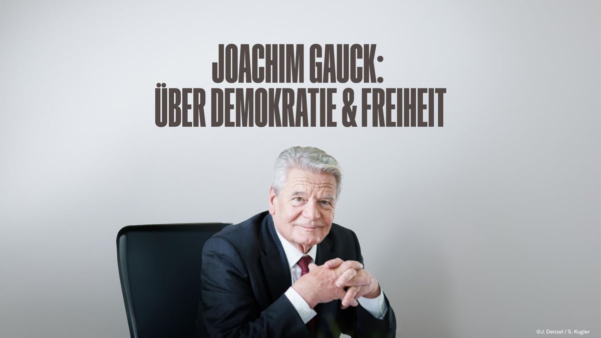 Joachim Gauck: Über Demokratie und Freiheit